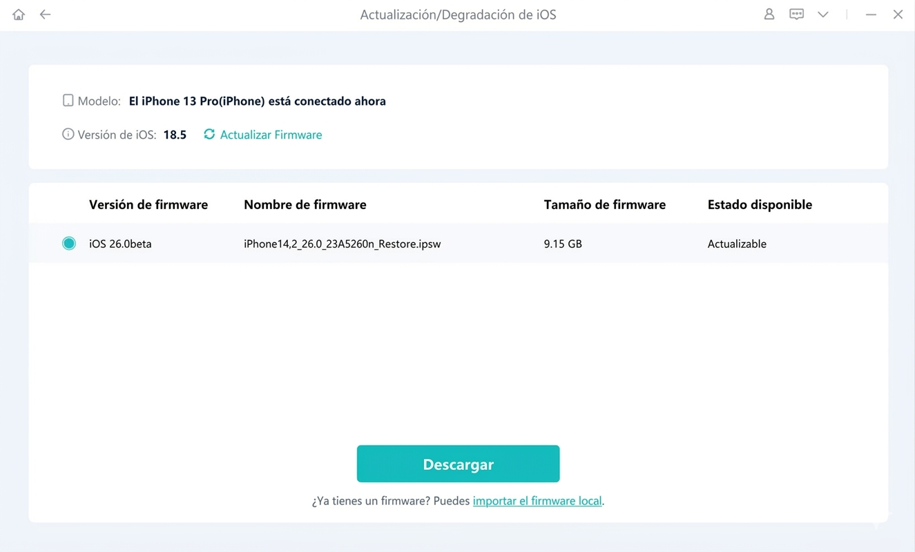 UltFone degradar iOS 27