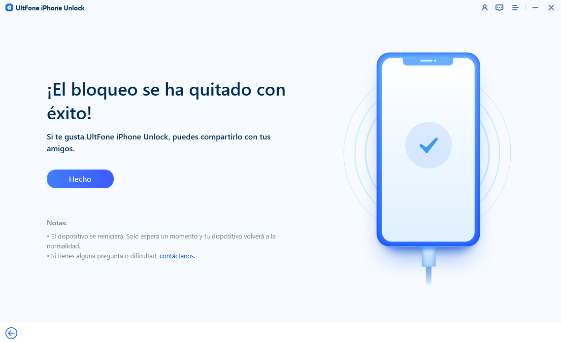 desbloquear iphone 17 con éxito