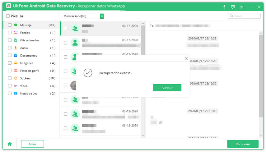 instalar la aplicación en el dispositivo
