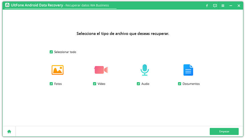 elegir archivo para escanear