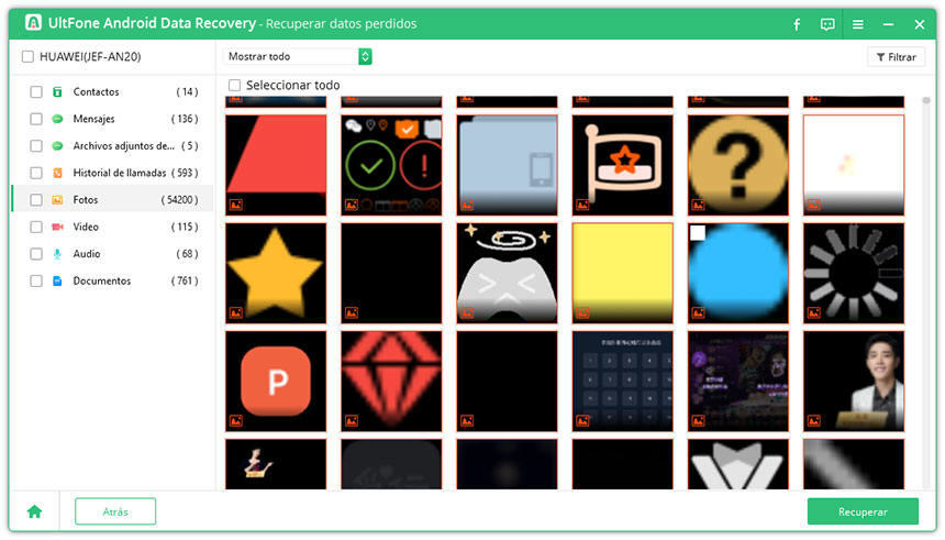vista previa de mensajes perdidos en android
