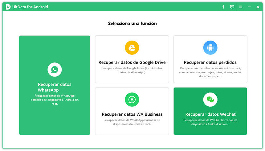 recuperar datos de wechat en android