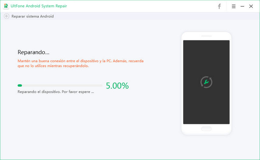 reparando el sistema Android