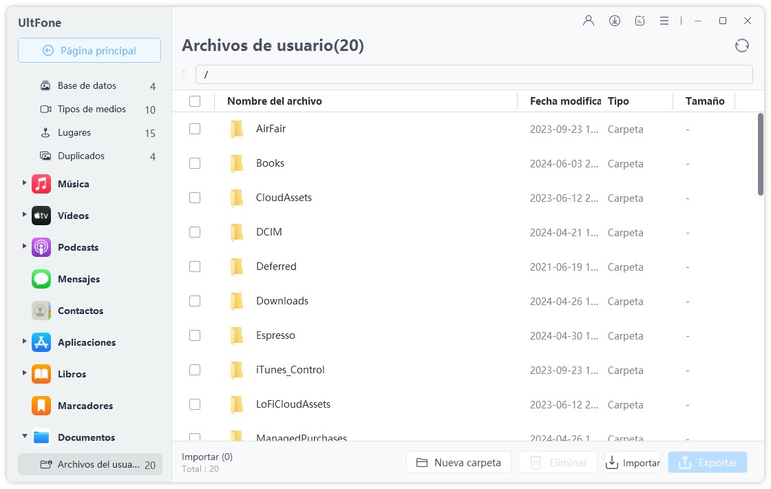 create a new folder in virtual usb drive