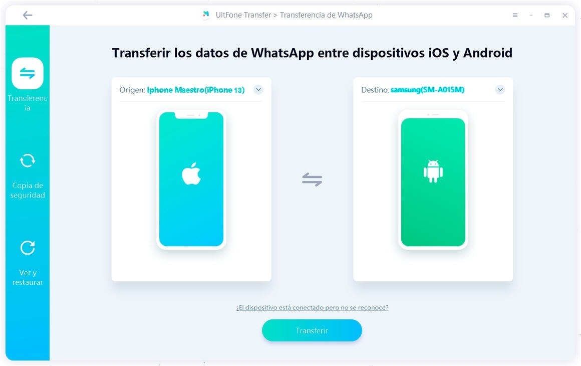 transferir whatsapp de iphone a android