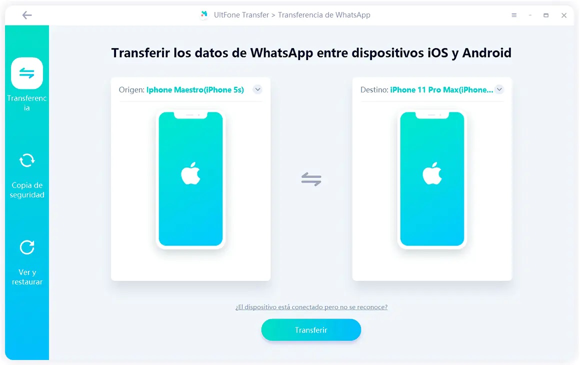 transferir whatsapp de iphone a iphone